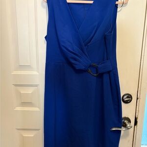 Calvin Klein Royal Blue Midi Dress